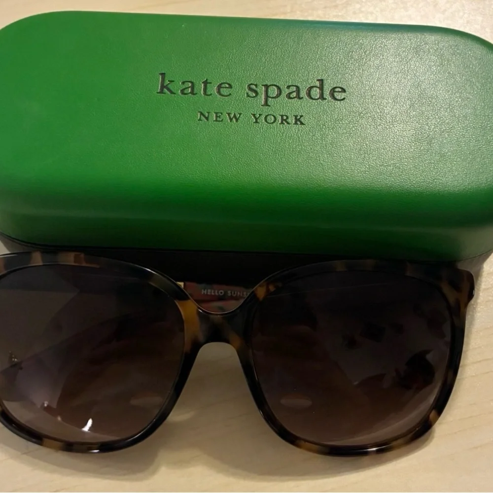 Kate Spade MackenZee/S Sunglasses Tortoise Brown Gradient - Picture 12 of 13